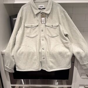 Men’s Goodfellow fleece, button up